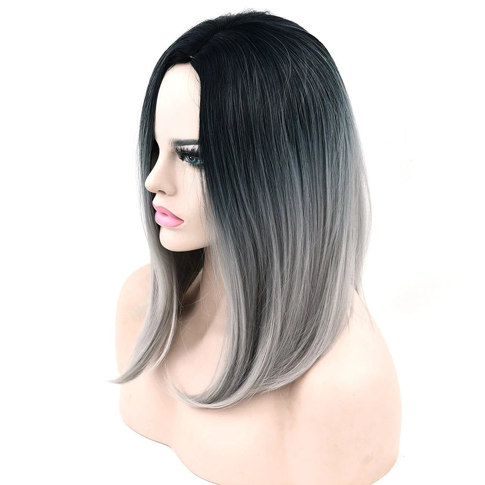Ombre Medium Length Wigs - Image 15