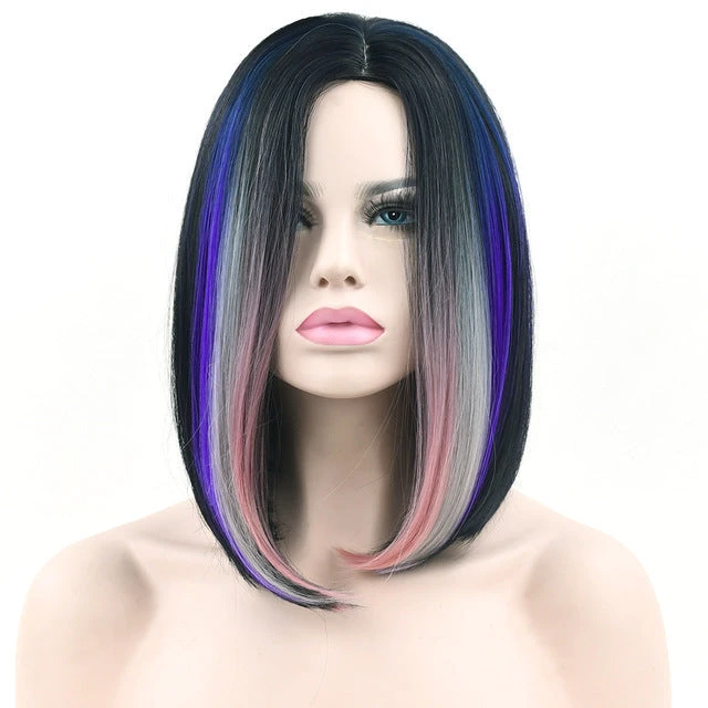 Ombre Medium Length Wigs - Image 12