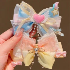 Pastel Decora Hair Bows