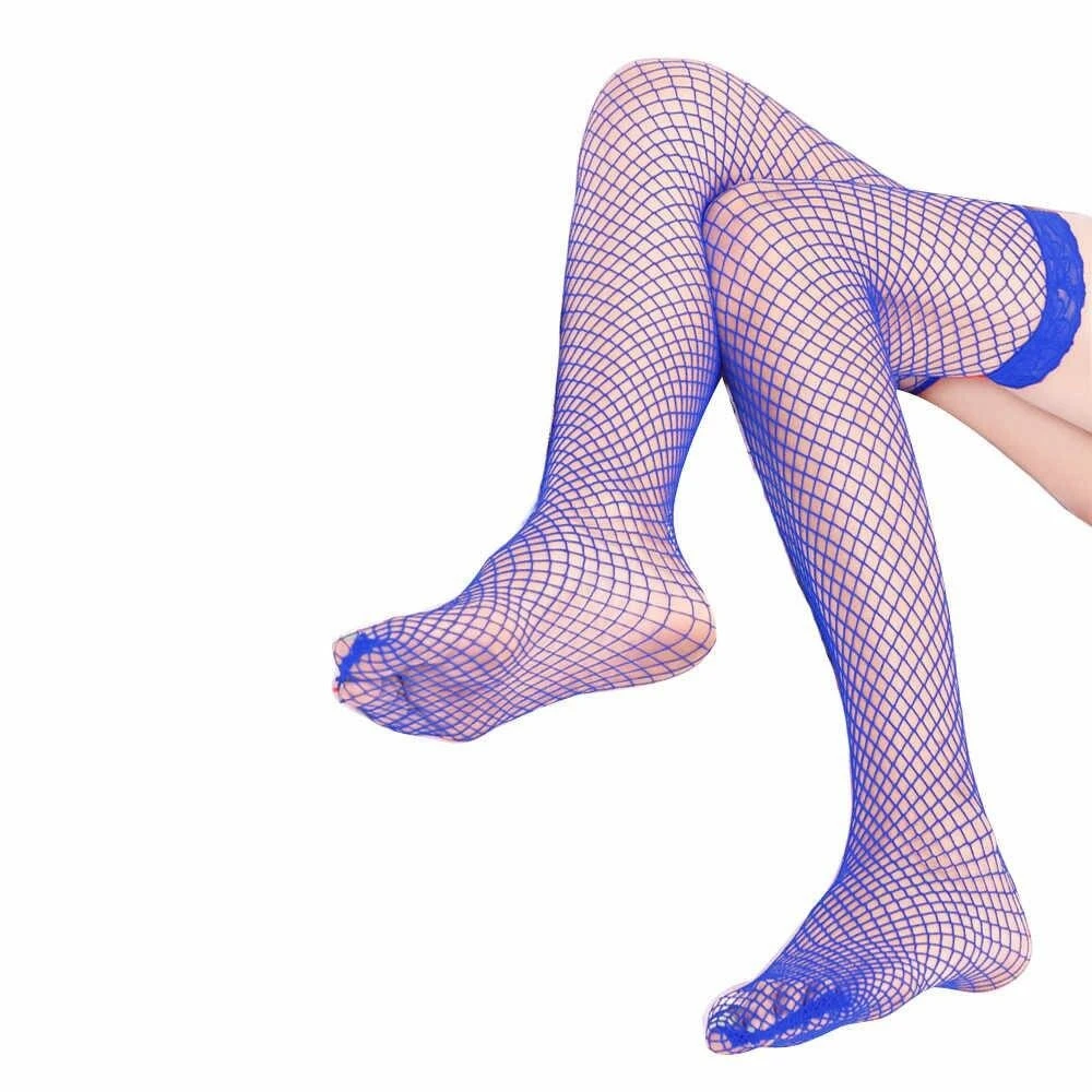 Fishnet Lace Stockings (5 Colors) - Image 12