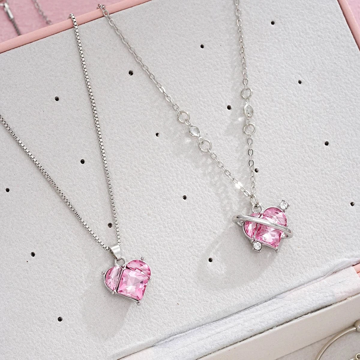 Pink Princesscore Jewelry Set And Box - Image 5