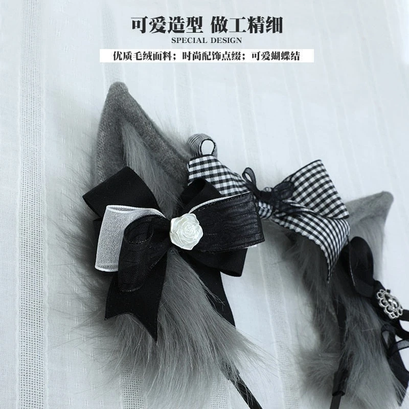 Plaid Fox Ears - Image 10