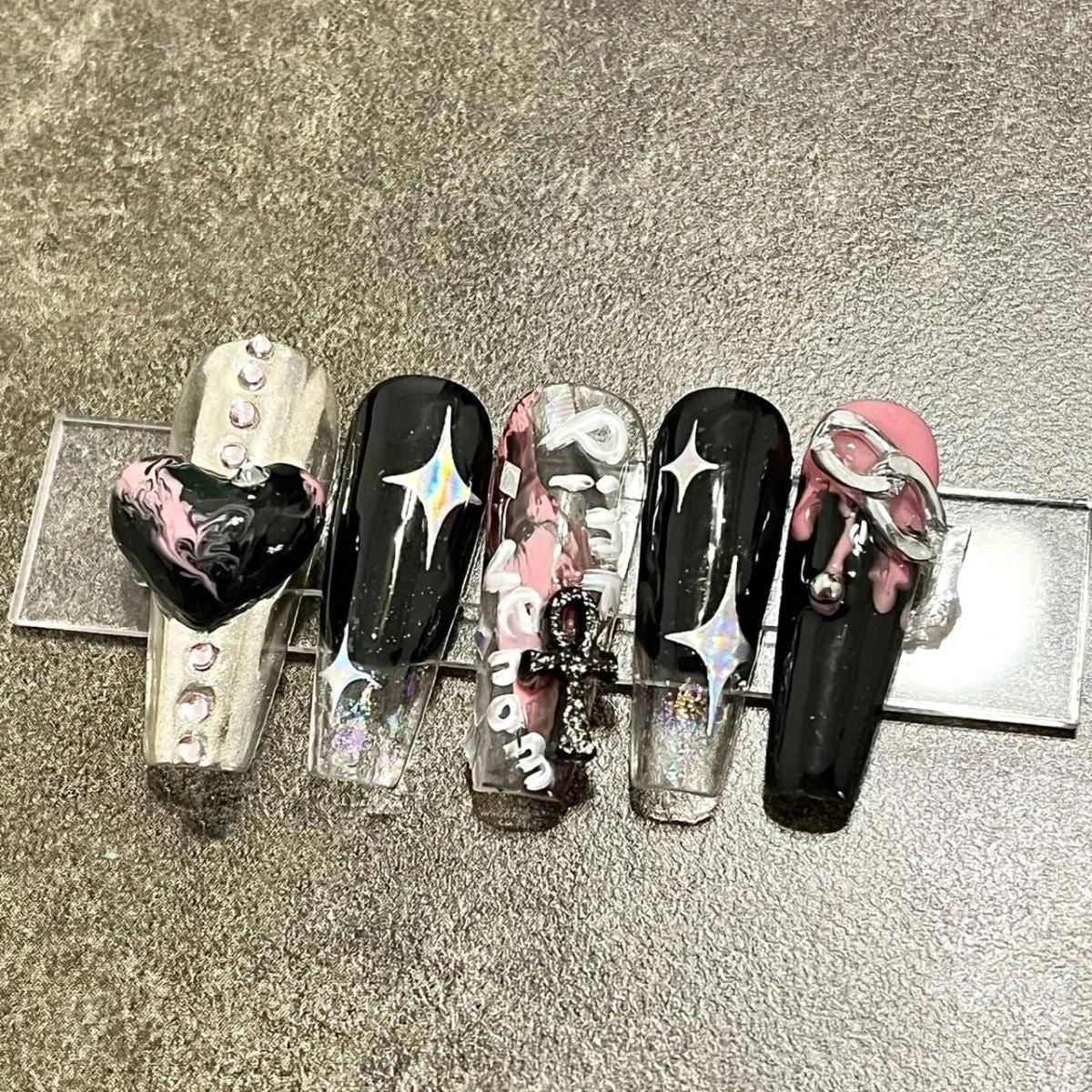 Princess Deco Press On Nails - Image 4