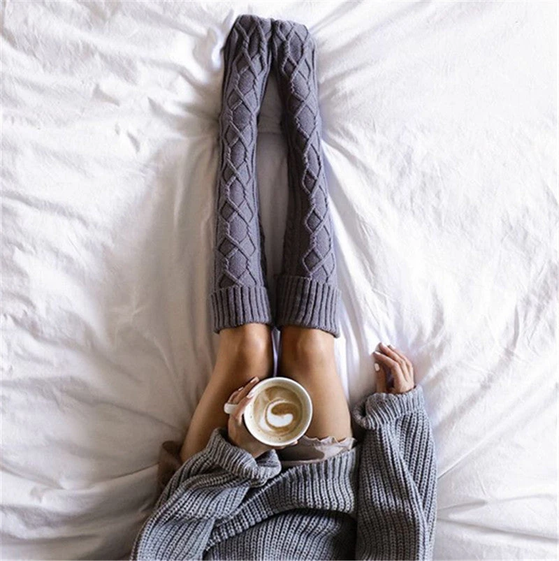 Cozy Knit Stockings - Image 5