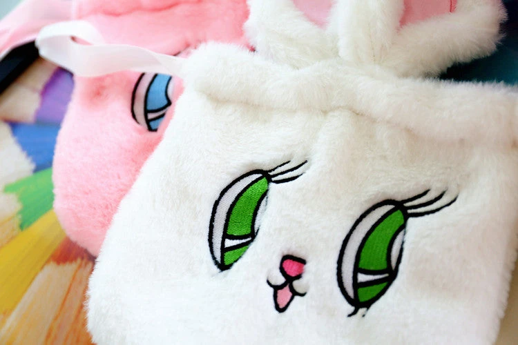 Fluffy Bunny Drawstring Bag - Image 8
