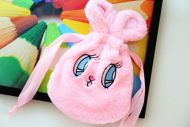 Fluffy Bunny Drawstring Bag - Image 6