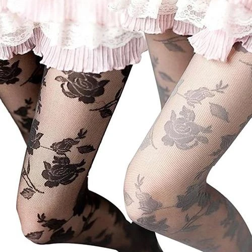 Floral Garden Tights - Image 2