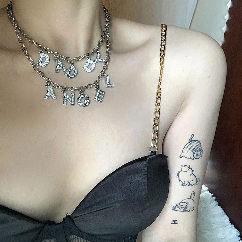 Rhinestone Daddy Necklace - Image 18