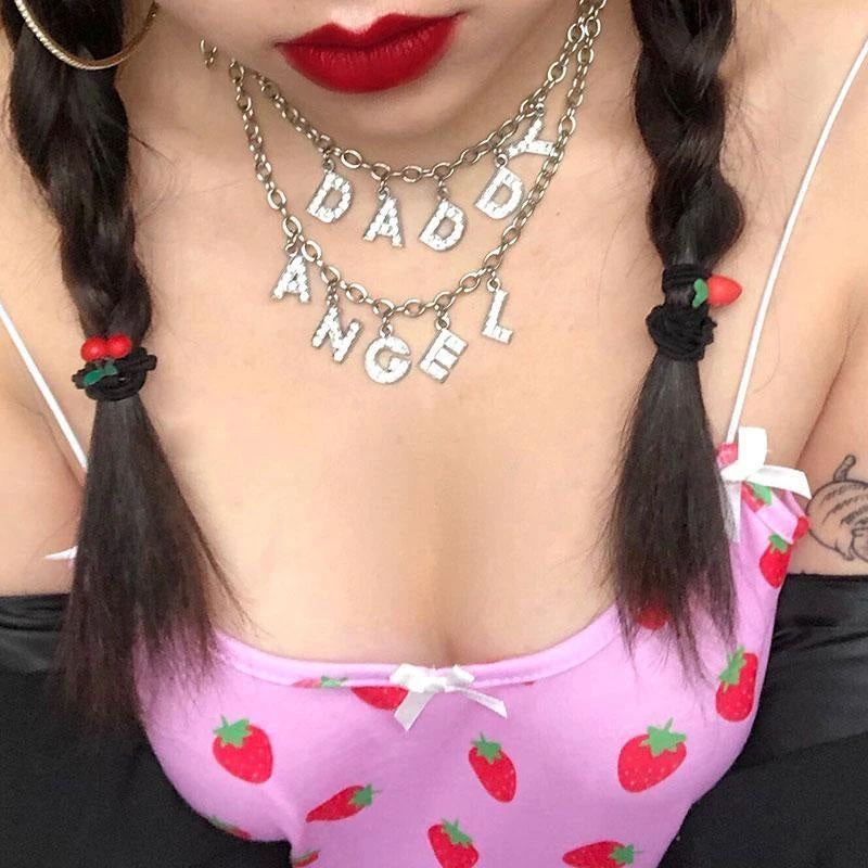 Rhinestone Daddy Necklace - Image 2