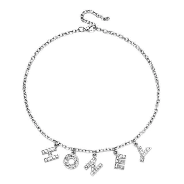 Rhinestone Daddy Necklace - Image 6