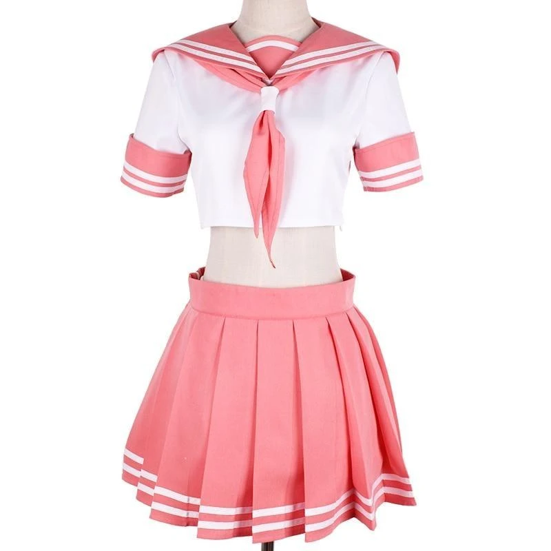 Sailor Seifuku Cosplay Set + Wig - Image 4