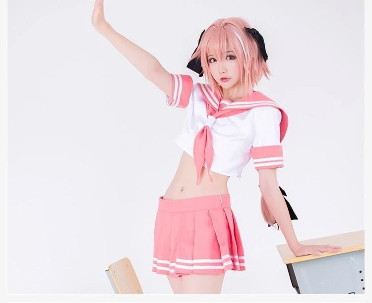 Sailor Seifuku Cosplay Set + Wig - Image 6