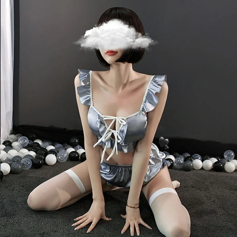 Satin Babydoll Sleep Set - Image 3