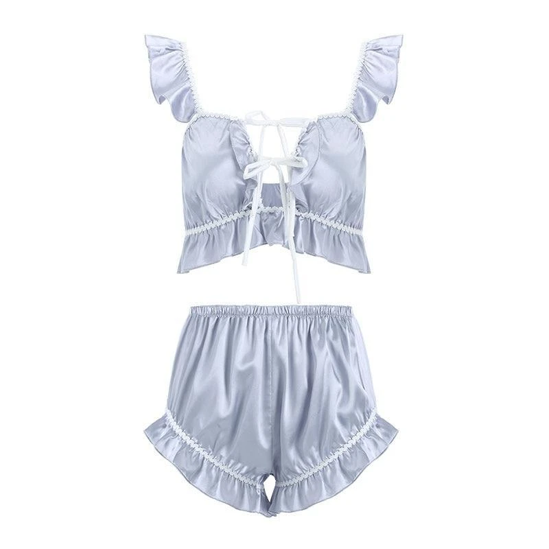 Satin Babydoll Sleep Set - Image 15
