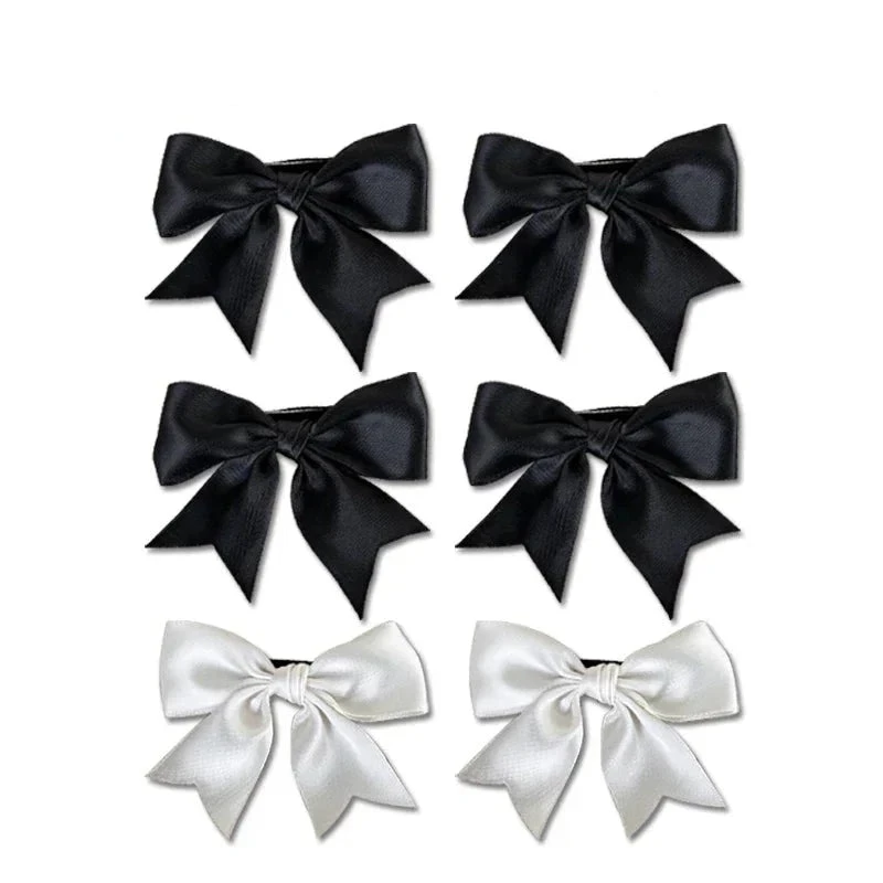 Silk Ribbon Bow Hair Clips - Image 6