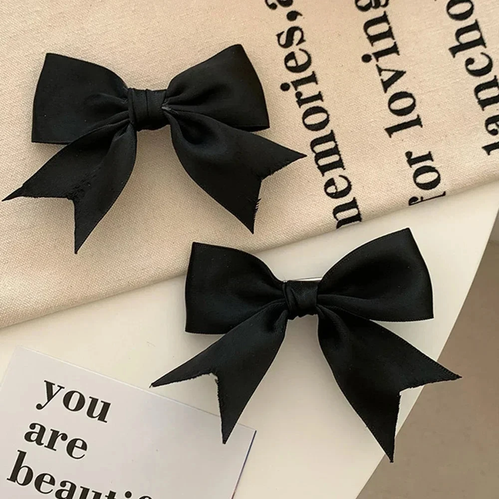 Silk Ribbon Bow Hair Clips - Image 18