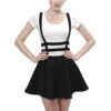 Suspender Cut-Out Dress