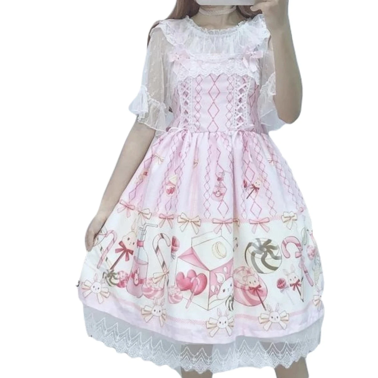 Sweet Candyland Dress - Image 10